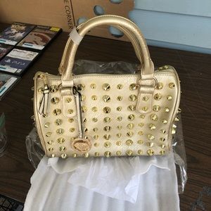 Stud’n Chic Gold Handbag